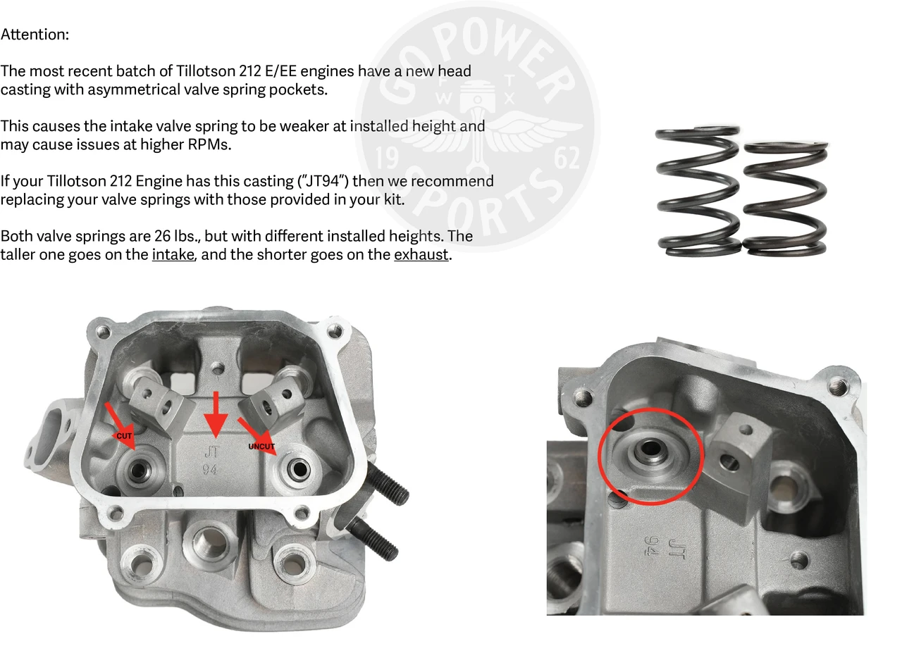 Stage 2: Tillotson 212 Performance Kit "Cruiser" 2 Stage 2: Tillotson 212 Performance Kit "Cruiser" - Image 2