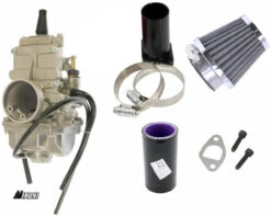 28mm Flatslide Mikuni Carburetor Kit, 196/212/225