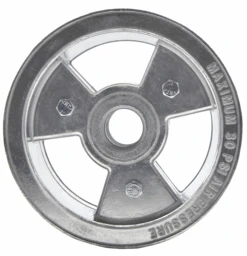 6" Tri-Star Wheel, 4" Wide ( Aluminum )