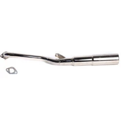 MB200 Super Pipe Exhaust System, Chrome