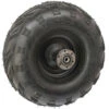 Minibike 6" Rear Steel Wheel Assembly, 145x70-6 V Tread